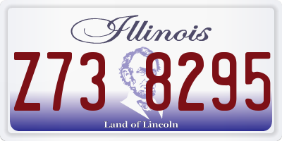 IL license plate Z738295
