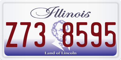 IL license plate Z738595