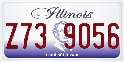IL license plate Z739056