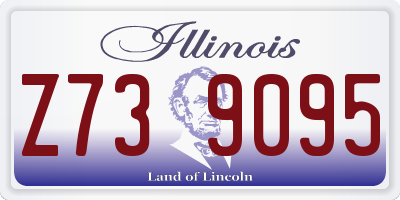 IL license plate Z739095