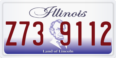 IL license plate Z739112