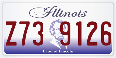 IL license plate Z739126