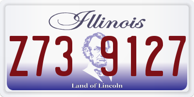 IL license plate Z739127