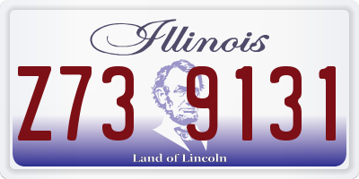 IL license plate Z739131