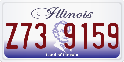 IL license plate Z739159