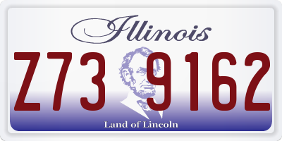 IL license plate Z739162