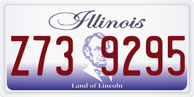 IL license plate Z739295