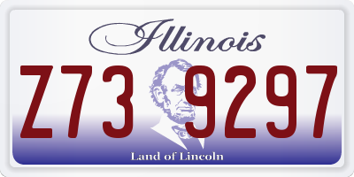 IL license plate Z739297
