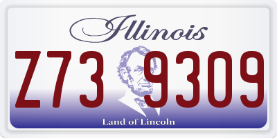 IL license plate Z739309
