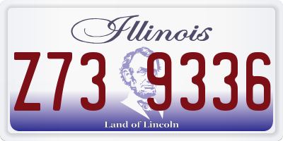IL license plate Z739336