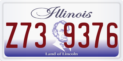 IL license plate Z739376
