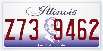 IL license plate Z739462