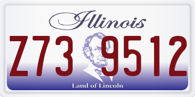 IL license plate Z739512