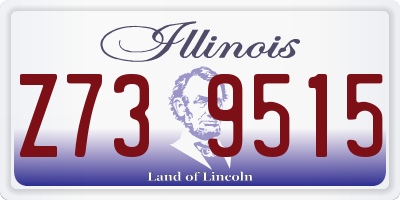 IL license plate Z739515