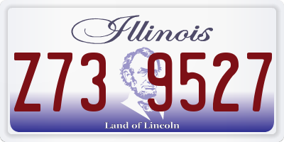 IL license plate Z739527