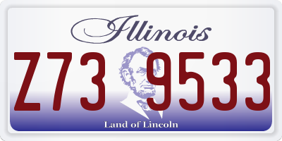 IL license plate Z739533