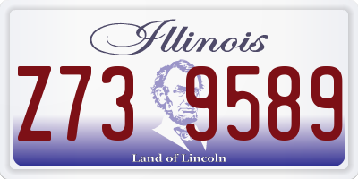 IL license plate Z739589