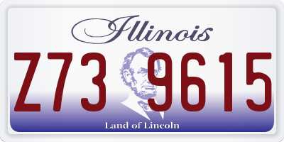IL license plate Z739615