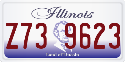 IL license plate Z739623
