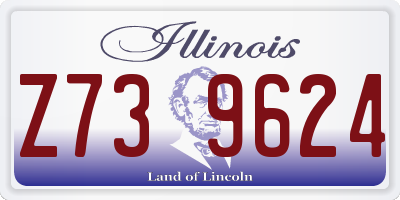 IL license plate Z739624
