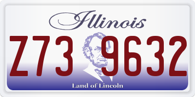 IL license plate Z739632