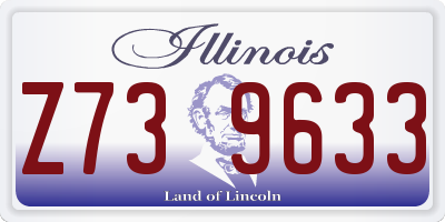 IL license plate Z739633