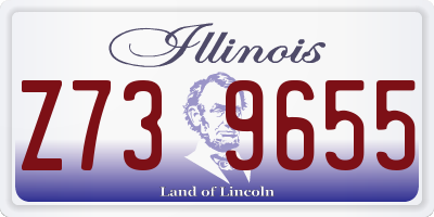IL license plate Z739655