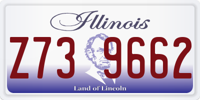 IL license plate Z739662
