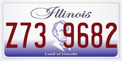 IL license plate Z739682