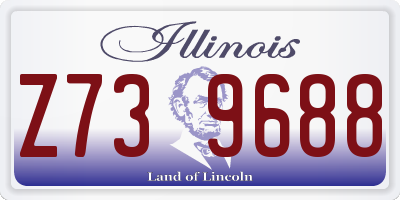 IL license plate Z739688
