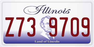IL license plate Z739709