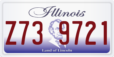 IL license plate Z739721