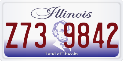 IL license plate Z739842
