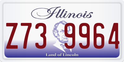 IL license plate Z739964