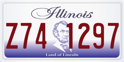 IL license plate Z741297