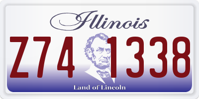 IL license plate Z741338