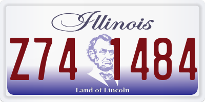 IL license plate Z741484