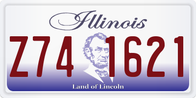 IL license plate Z741621