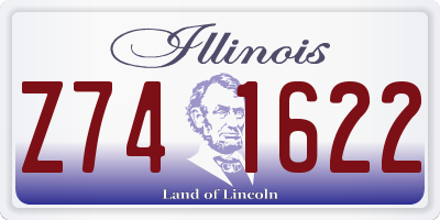 IL license plate Z741622