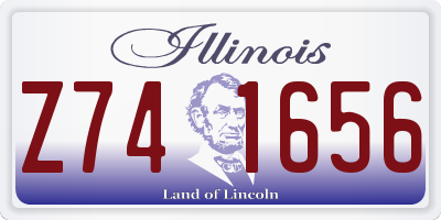 IL license plate Z741656