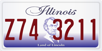 IL license plate Z743211