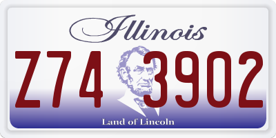 IL license plate Z743902
