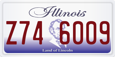 IL license plate Z746009