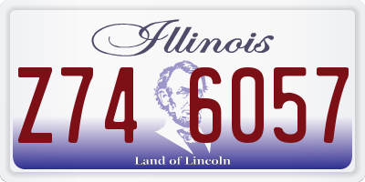 IL license plate Z746057