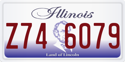 IL license plate Z746079