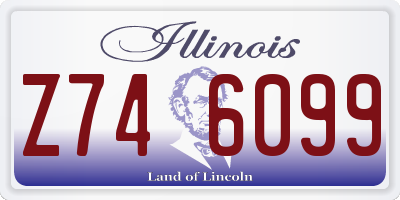 IL license plate Z746099