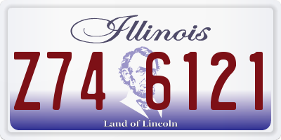 IL license plate Z746121