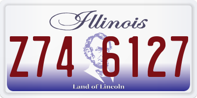 IL license plate Z746127