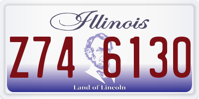 IL license plate Z746130