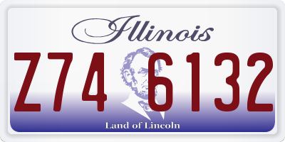 IL license plate Z746132